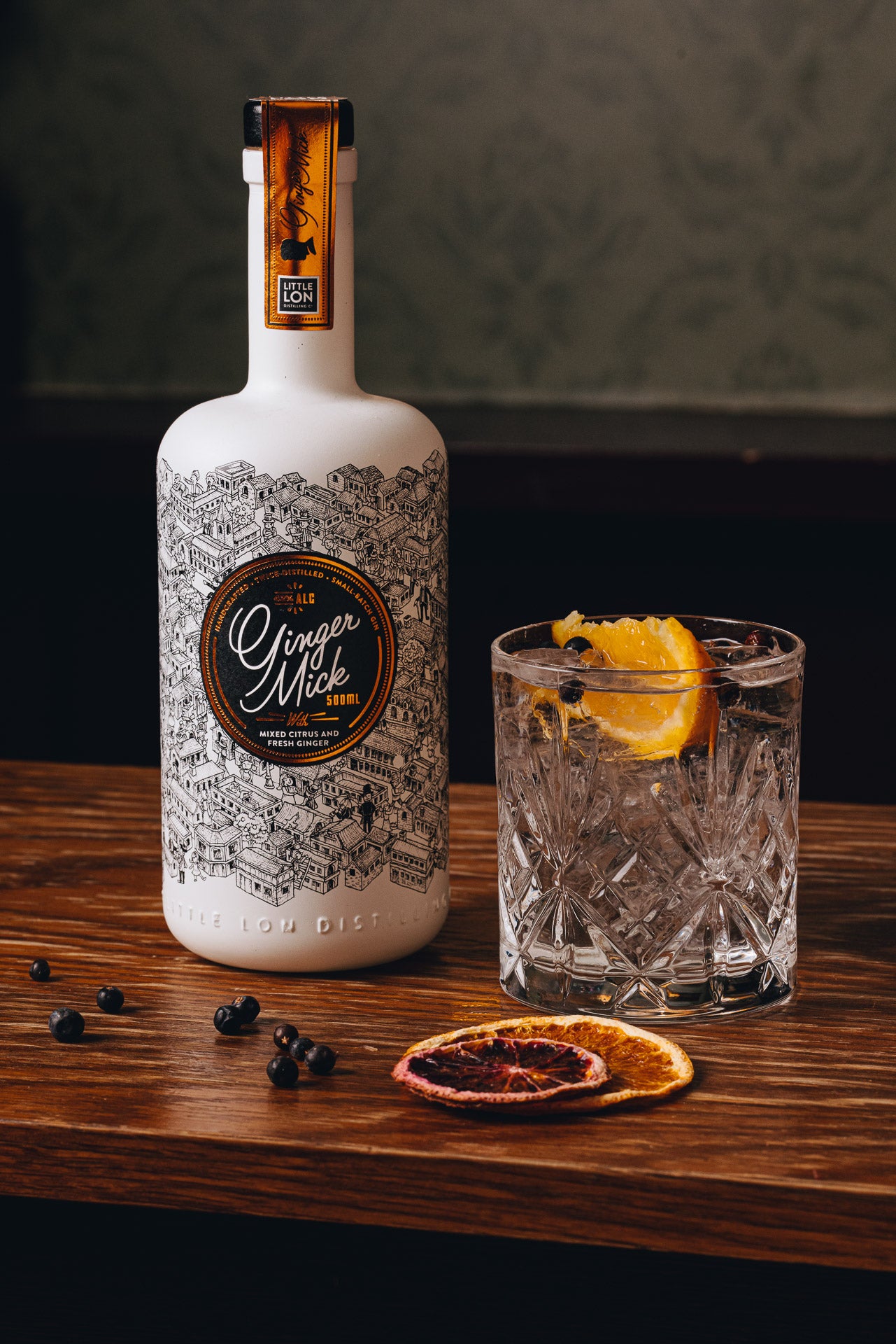 GINGER MICK | Contemporary Style Gin with Fresh Ginger & Mixed Citrus