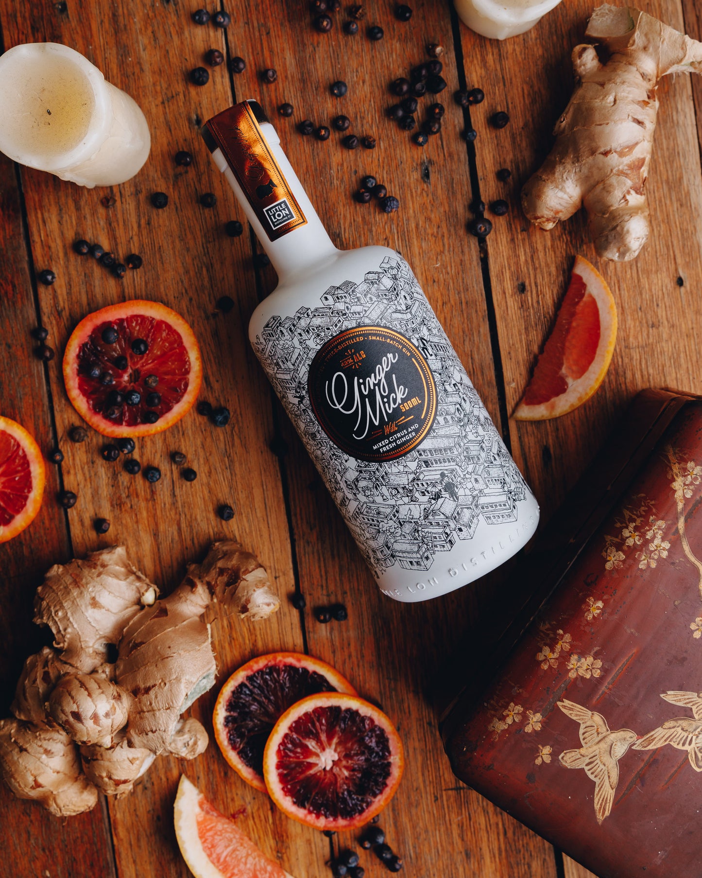 GINGER MICK | Contemporary Style Gin with Fresh Ginger & Mixed Citrus