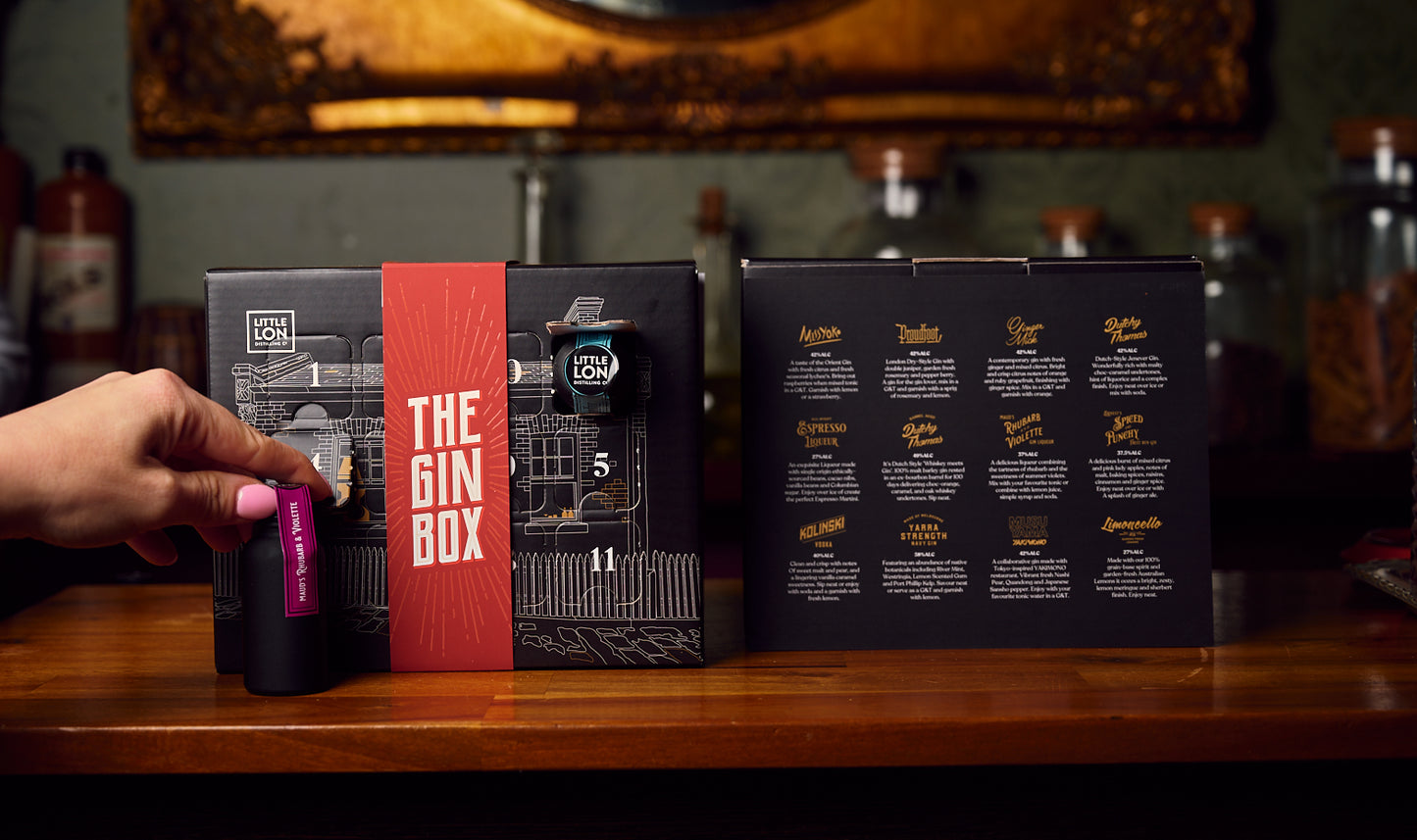 THE GIN BOX | A curation of our most popular Gins & Spirits