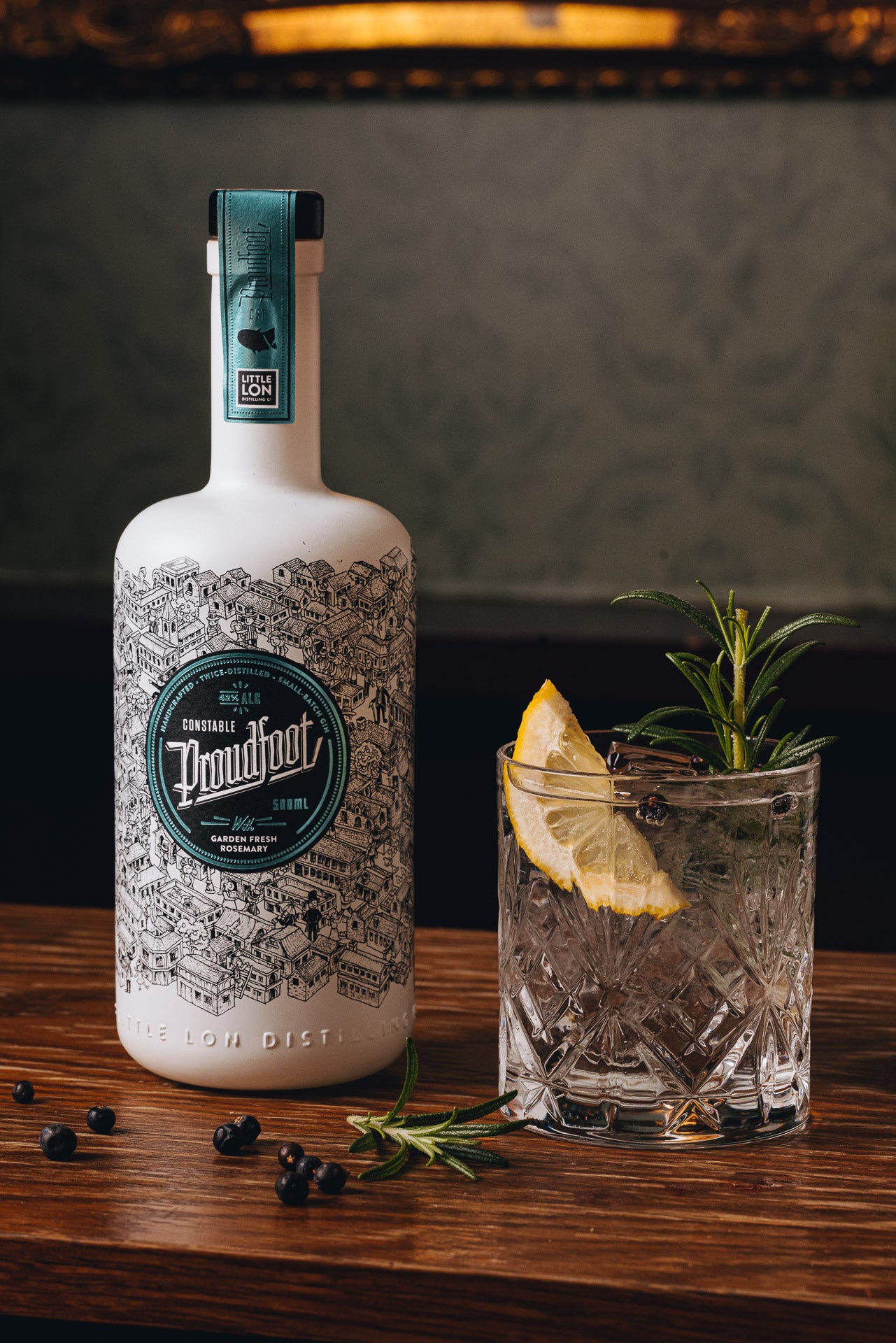 PROUDFOOT | London Dry Style with Fresh Rosemary