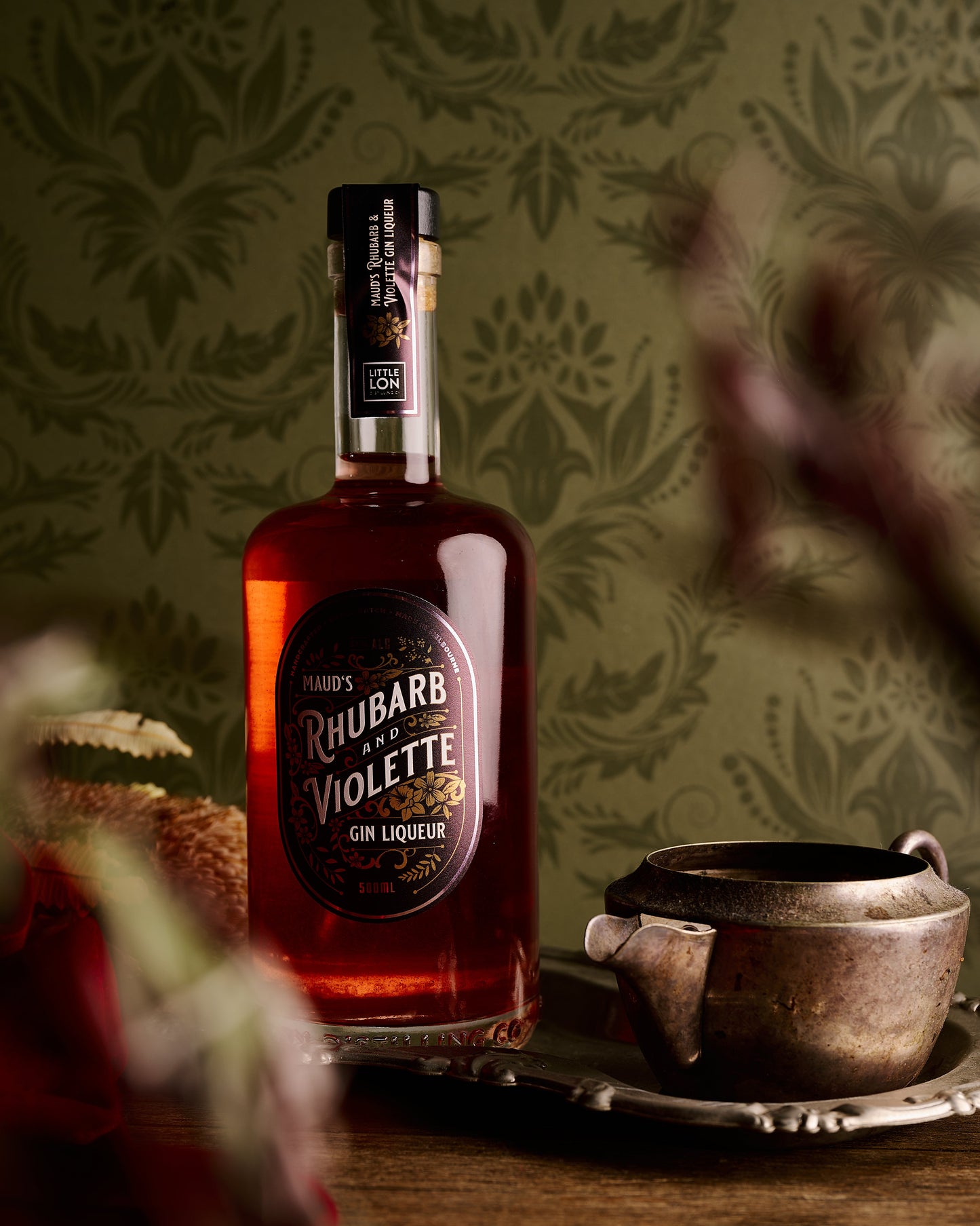 MAUD'S | Rhubarb & Violette Gin Liqueur