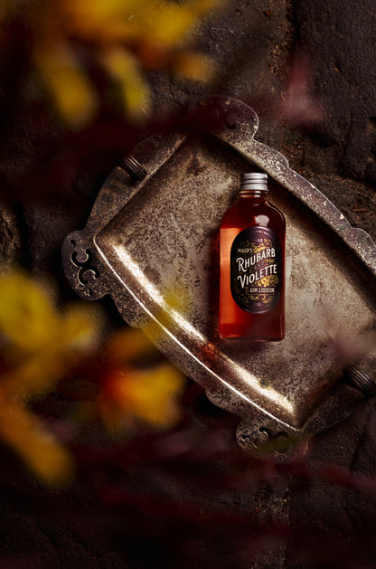 MAUD'S MINI 100ml | Rhubarb & Violette Gin Liqueur